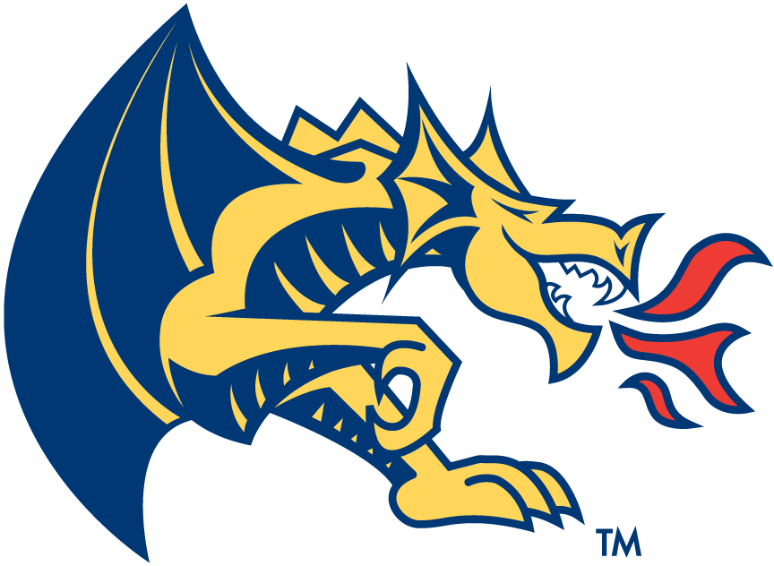 Drexel Dragons 2002-Pres Alternate Logo v5 diy DTF decal sticker